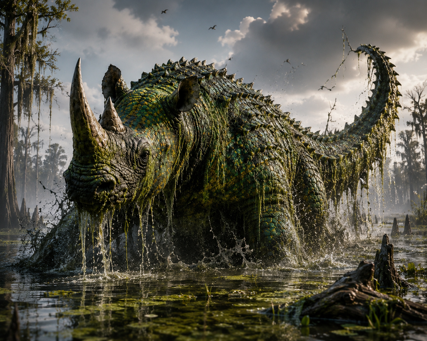 SWAMP TITAN，Chameleorhino AI 异兽影像