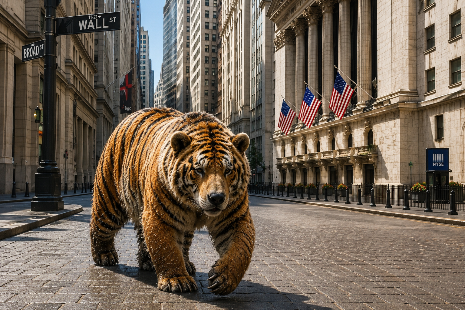 WALL STREET,Tigear 熊虎影像